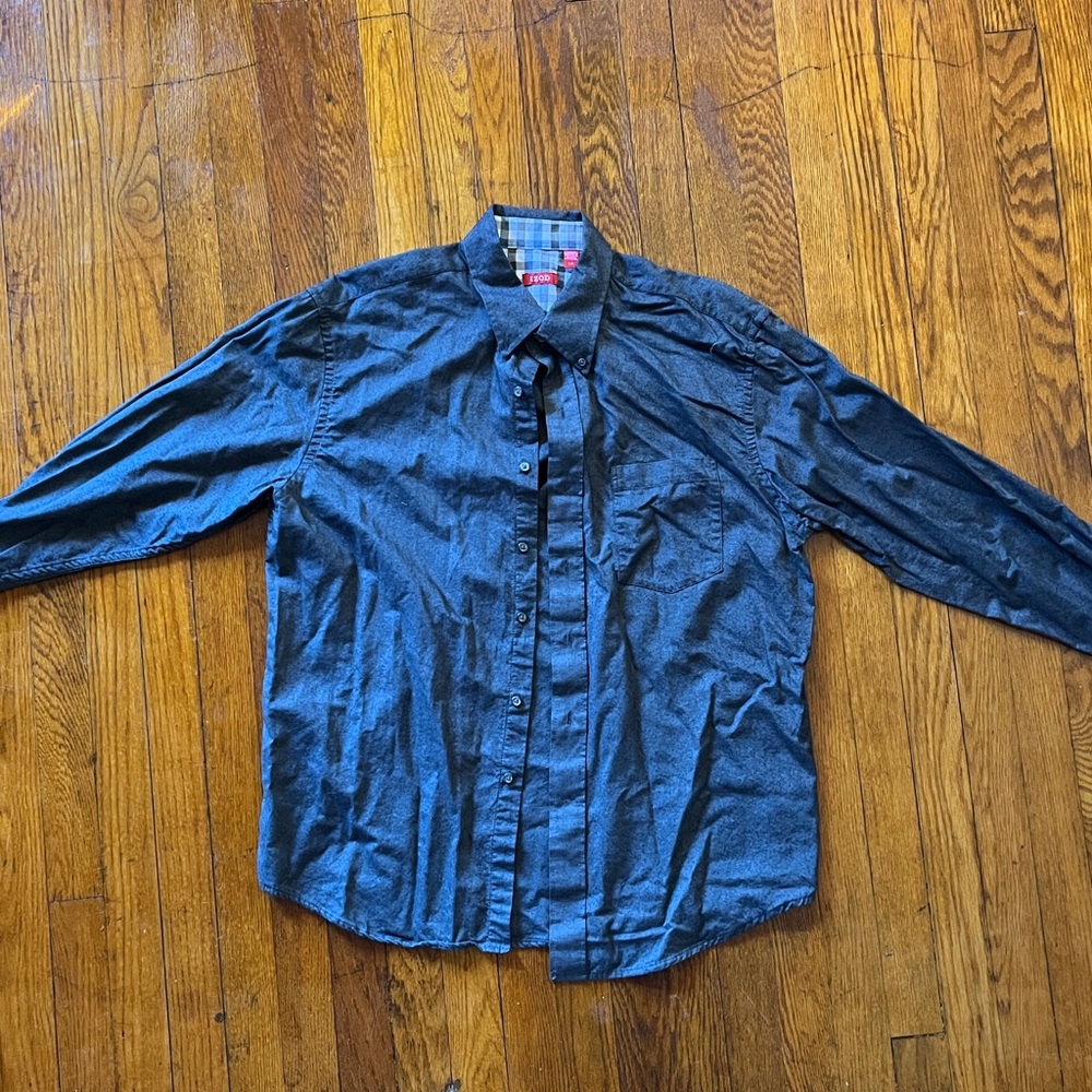 Izod Gray Button Down - image 2